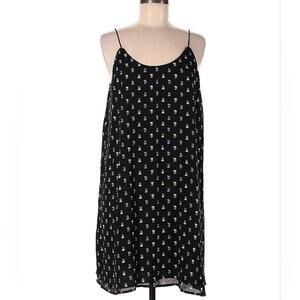 Black Floral Shift Dress